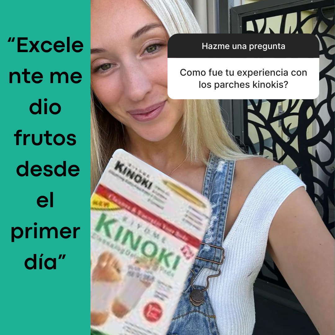 PARCHES KINOKI | UNA PIEL IMPECABLE + ENVÍO GRATIS 🎁