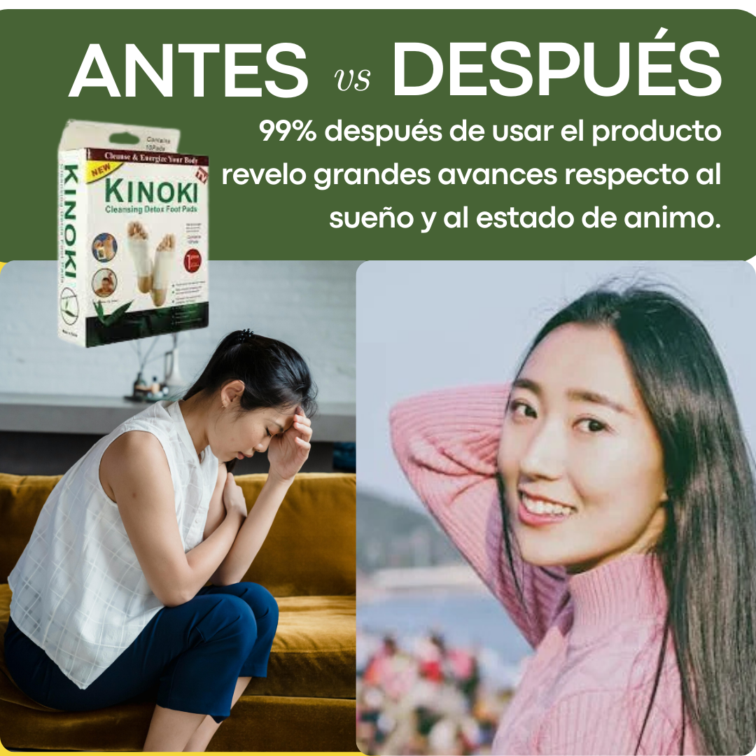 PARCHES KINOKI | UNA PIEL IMPECABLE + ENVÍO GRATIS 🎁