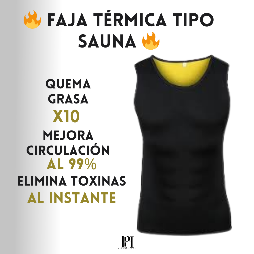FAJA TERMICA | REDUCTOR DE GRASA + ENVÍO GRATIS 🎁